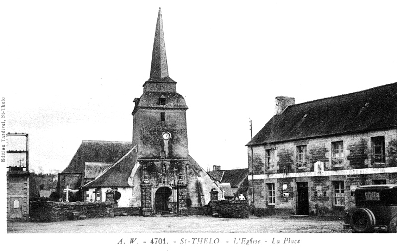 Ville de Saint-Thlo (Bretagne).