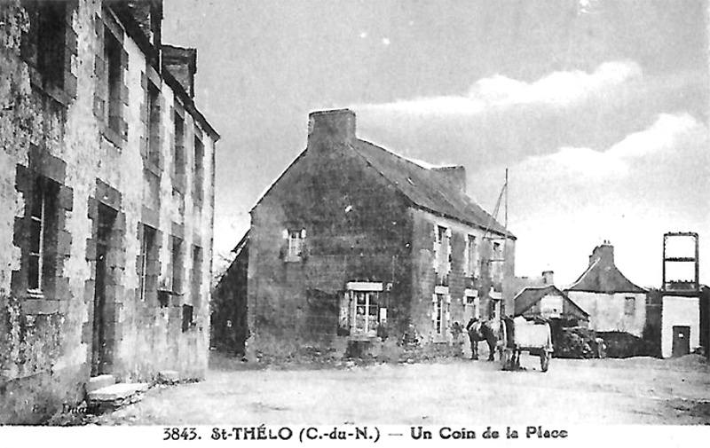 Ville de Saint-Thlo (Bretagne).