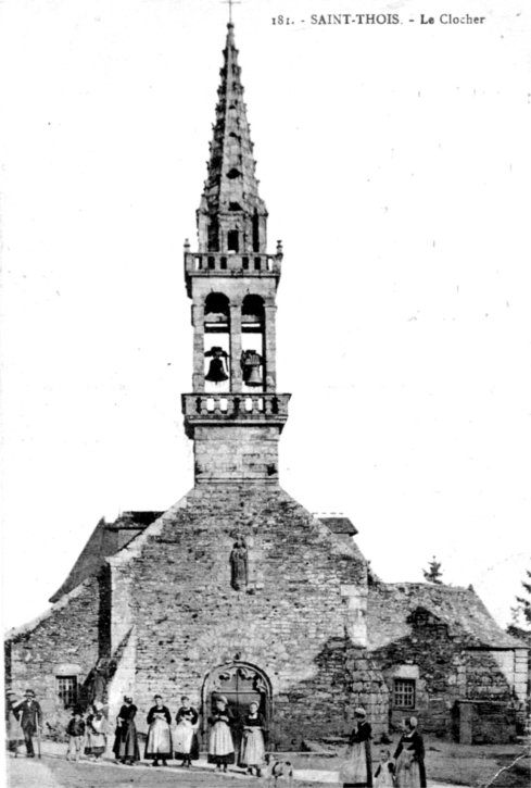 Eglise de Saint-Thois (Bretagne).
