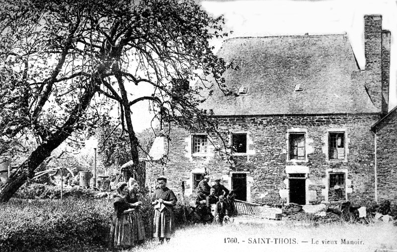 Manoir de Saint-Thois (Bretagne).