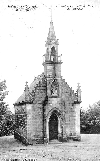 Chapelle Notre-Dame de Lourdes  Le Saint (Bretagne).