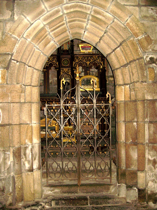Saint-Brieuc (Bretagne) : cathdrale Saint-Etienne (chapelle des reliques)