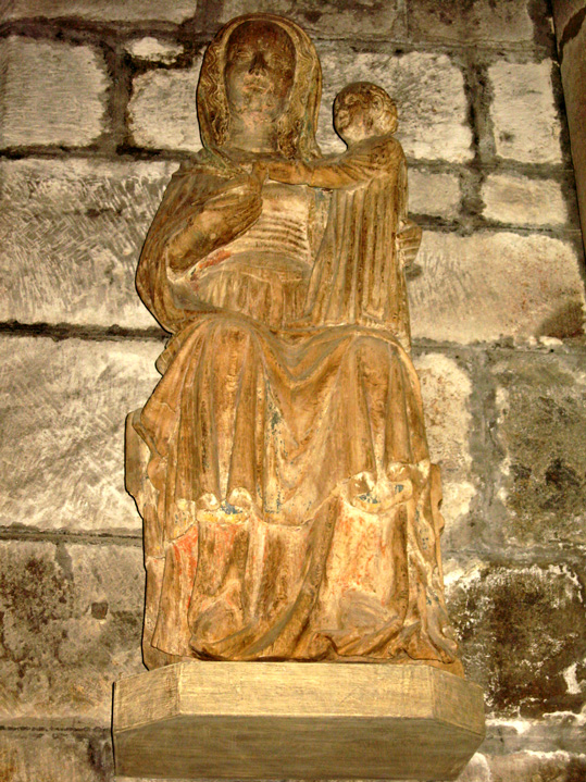 Saint-Brieuc (Bretagne) : cathdrale Saint-Etienne (chapelle de la Vierge)