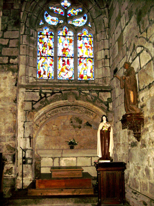Saint-Brieuc (Bretagne) : cathdrale Saint-Etienne (chapelle Saint-Gilles)