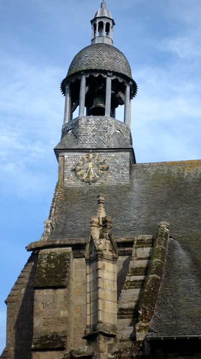 Saint-Brieuc (Bretagne) : cathdrale Saint-Etienne (faade Nord)