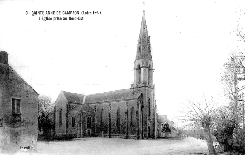 Eglise de Sainte-Anne-sur-Brivet (anciennement Sainte-Anne-de-Campbon)