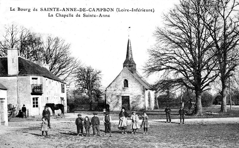 Chapelle Sainte-Anne  Sainte-Anne-sur-Brivet (anciennement Sainte-Anne-de-Campbon)