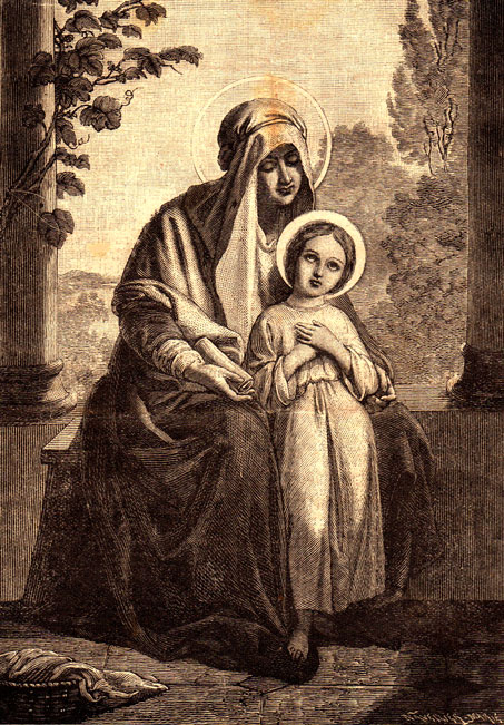 Sainte Anne, mre de la Vierge Marie