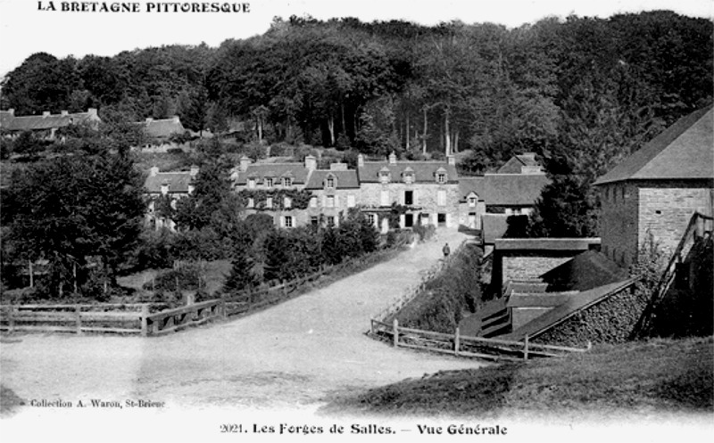 Les Forges des Salles  Sainte-Brigitte (Bretagne).