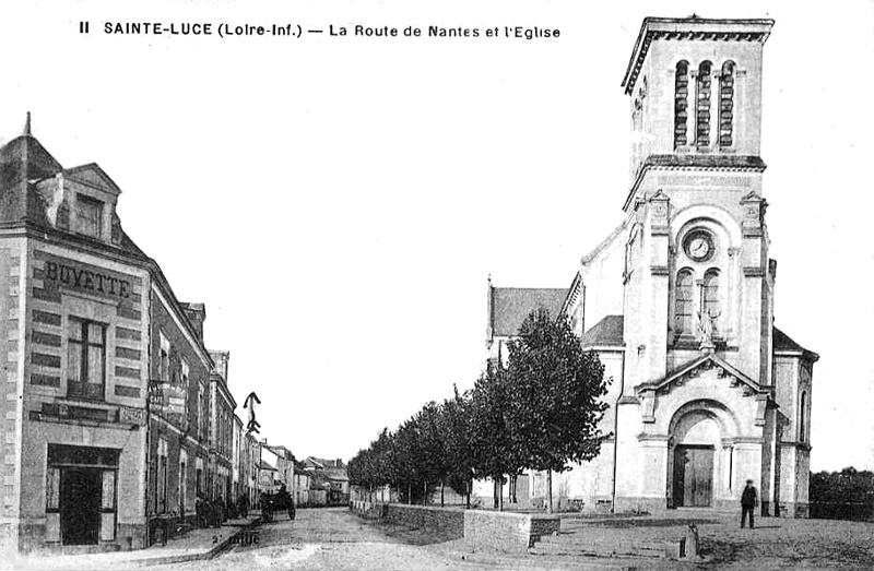 Eglise de Sainte-Luce-sur-Loire (Bretagne).