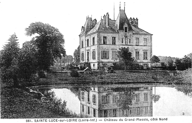 Chteau du Grand-Plessis  Sainte-Luce-sur-Loire (Bretagne).