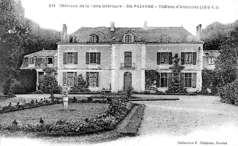 Chteau d'Ardennes  Sainte-Pazanne (Bretagne).