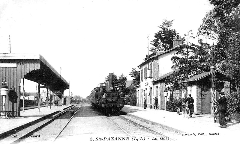 Gare de Sainte-Pazanne (Bretagne).