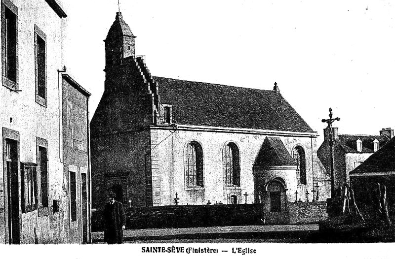 L'glise de Sainte-Sve (Bretagne).
