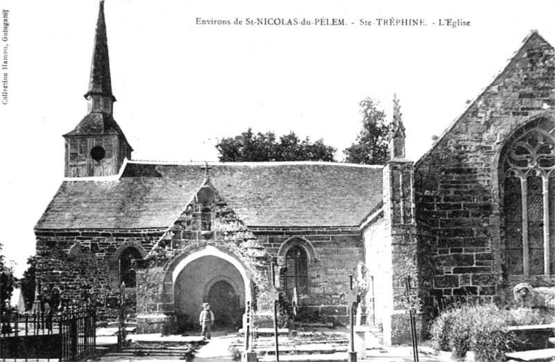 Eglise de Sainte-Trphine (Bretagne).