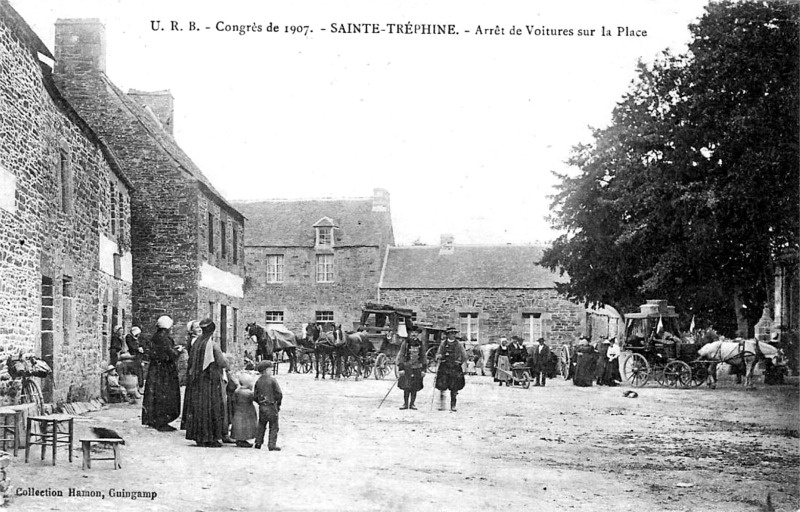 Ville de Sainte-Trphine (Bretagne).
