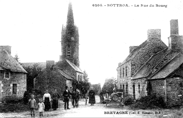 Bothoa  Saint-Nicolas-du-Pelem (Bretagne).