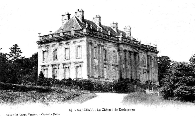 Chteau de Kerlevenan  Sarzeau (Bretagne).