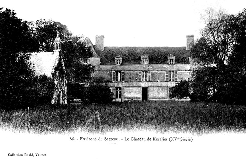 Chteau de Keralier  Sarzeau (Bretagne).