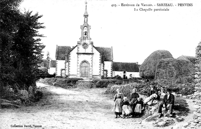 Chapelle de Sarzeau (Bretagne).