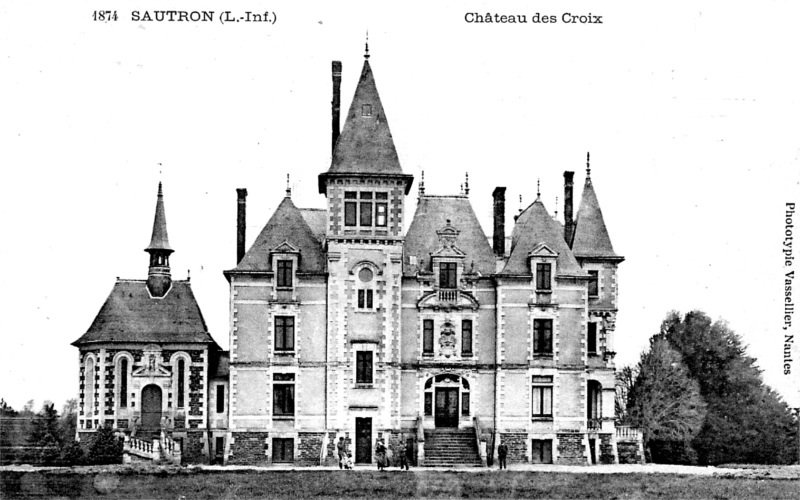 Chteau des Croix  Sautron (Bretagne).