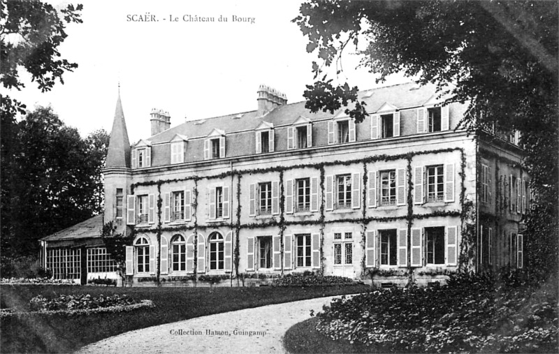 Château de Scaër (Bretagne).