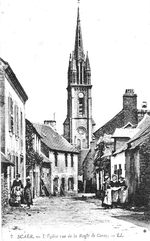 Eglise de Scaër (Bretagne).