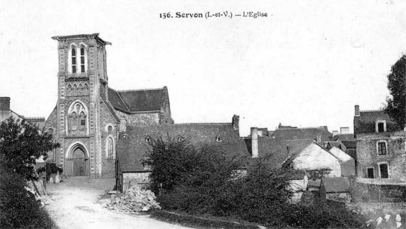 Eglise de Servon-sur-Vilaine (Bretagne).