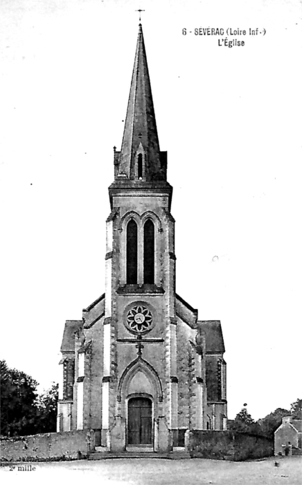 Eglise de Svrac (anciennement en Bretagne).