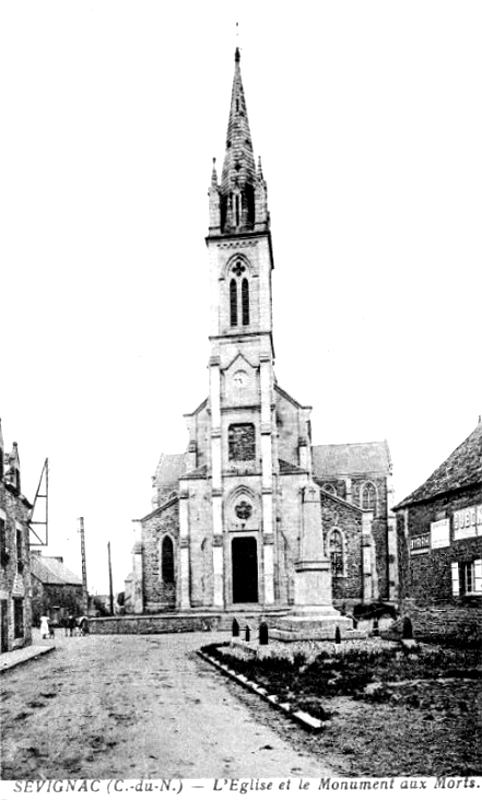 Eglise de Svignac (Bretagne).