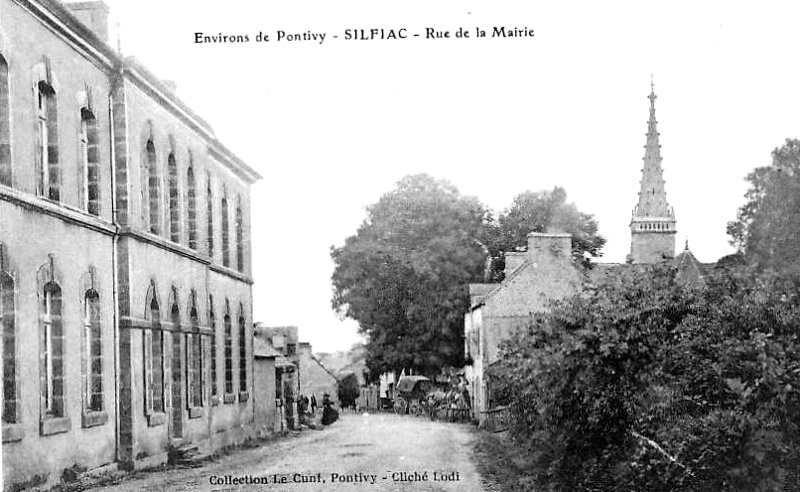Ville de Silfiac (Bretagne).