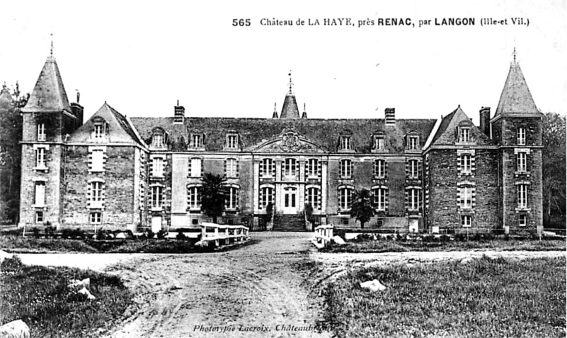 Chteau de Sixt-sur-Aff (Bretagne).