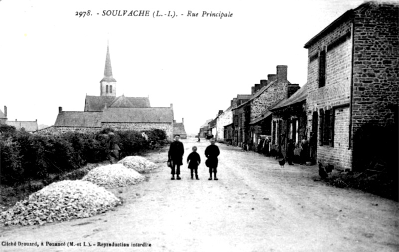 Ville de Soulvache (Bretagne).