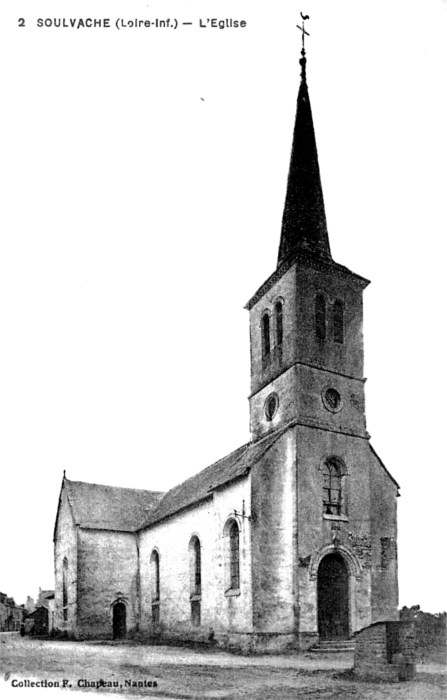 Eglise de Soulvache (Bretagne).