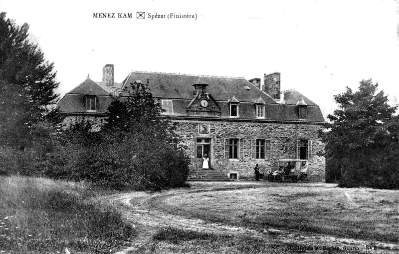 Chteau de Menez-Kam  Spzet (Bretagne).