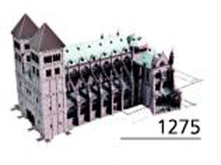 Cathdrale de Strasbourg en 1275