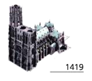 Cathdrale de Strasbourg en 1419
