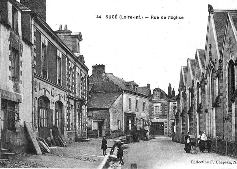 Ville de Suc-sur-Erdre (Bretagne).