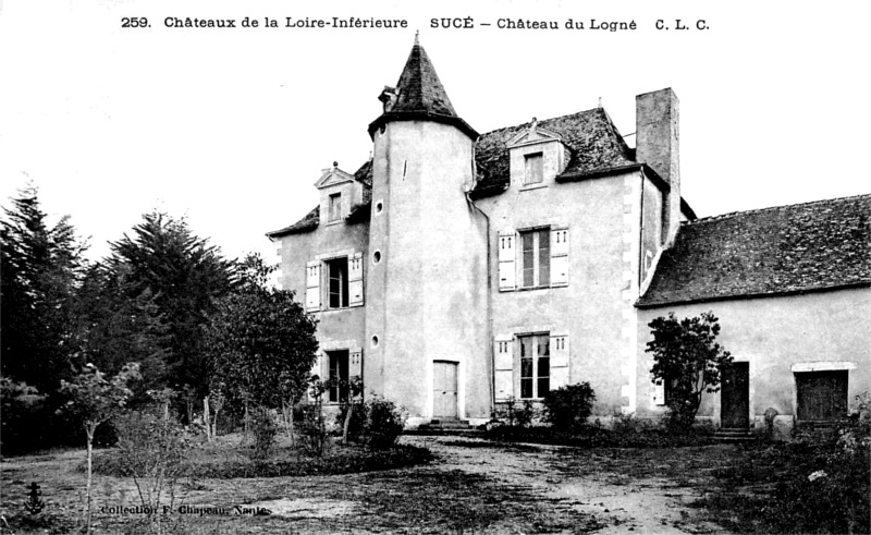 Le chteau de Logn  Suc-sur-Erdre (Bretagne).