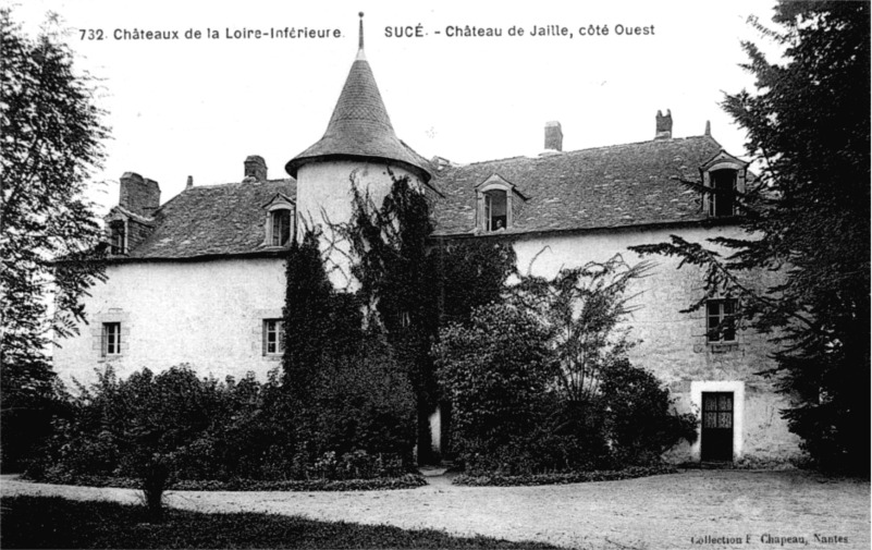 Chteau de Jaille  Suc-sur-Erdre (Bretagne).