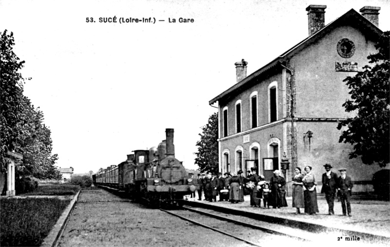 Gare de Suc-sur-Erdre (Bretagne).