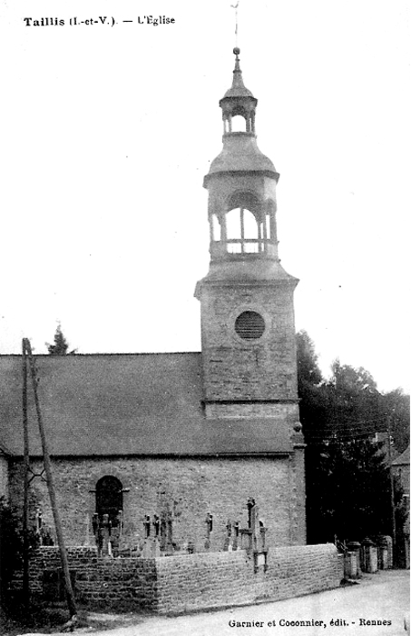 Eglise de Taillis (Bretagne).