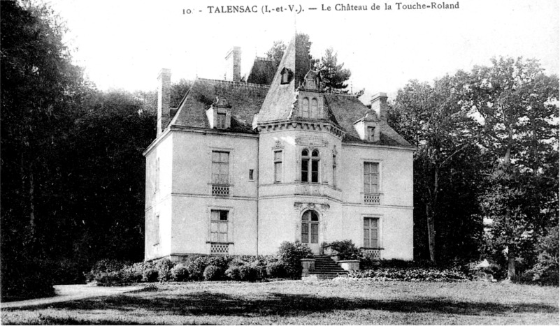 Chteau de Talensac (Bretagne).