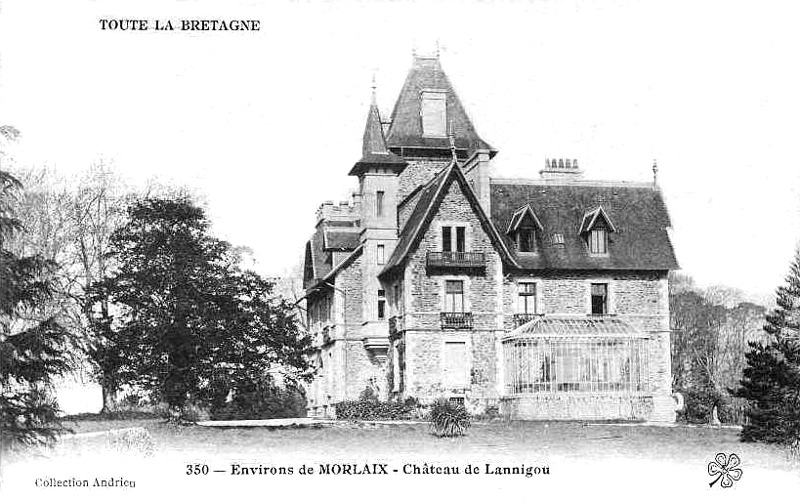 Chteau de Lannigou  Taul (Bretagne).