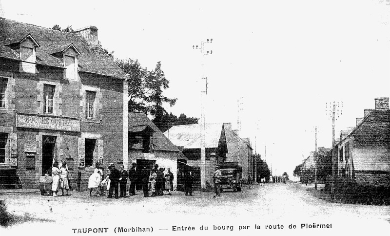 Ville de Taupont (Bretagne).