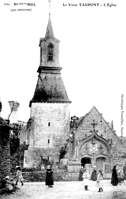 Ancienne église de Taupont (Bretagne).