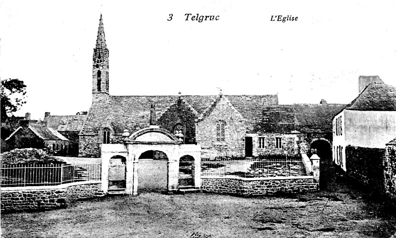 Eglise de Telgruc-sur-Mer (Bretagne).