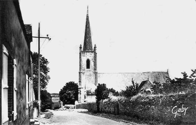 Eglise de Thhillac (Bretagne).