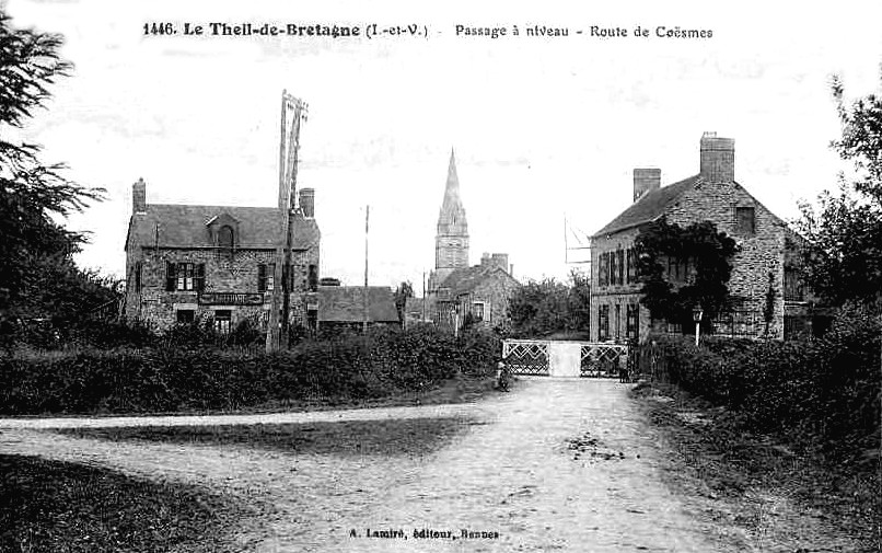 Ville du Theil-de-Bretagne (Bretagne).