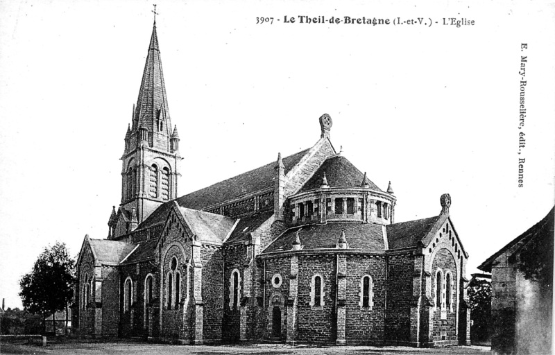 Eglise du Theil-de-Bretagne (Bretagne).
